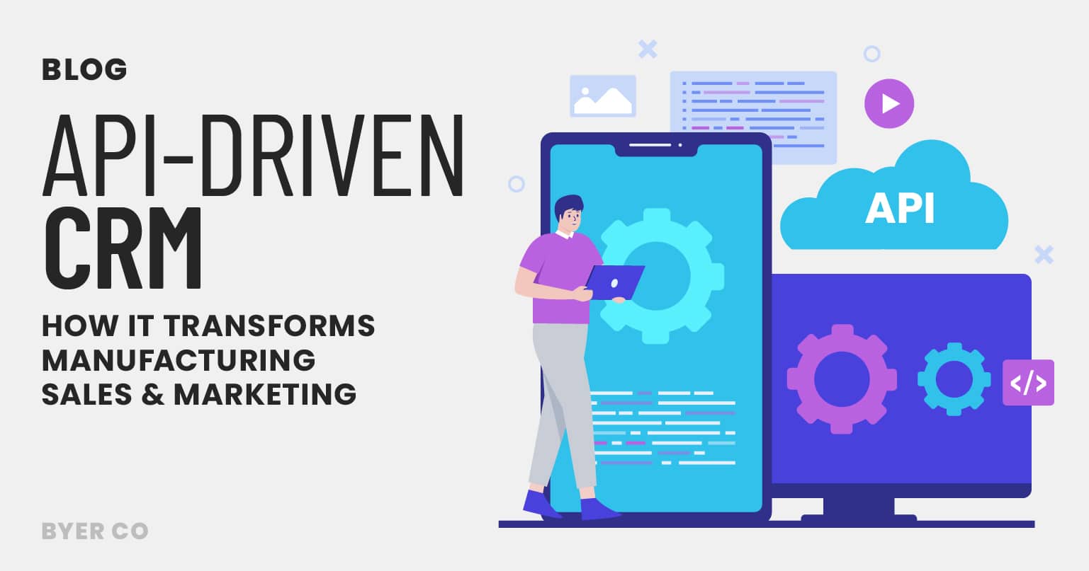 How API-Driven CRM & Web App Integrations Transform Manufacturing Sales ...