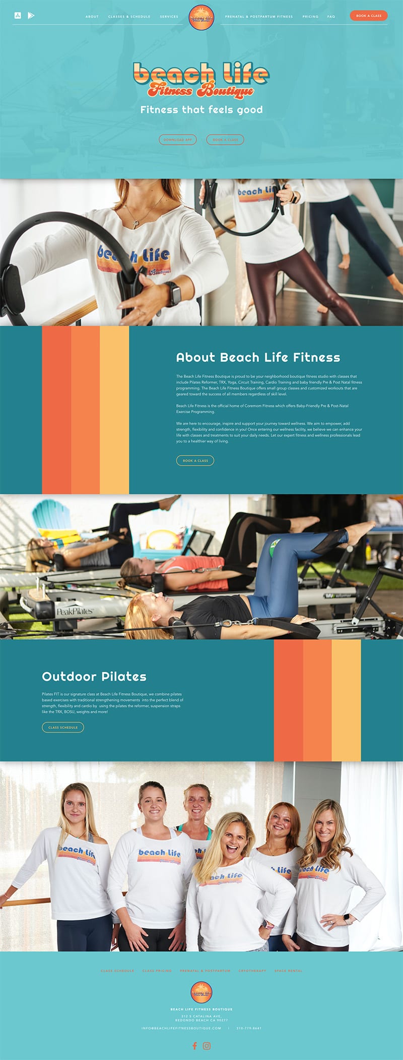 Beach Life Web Design